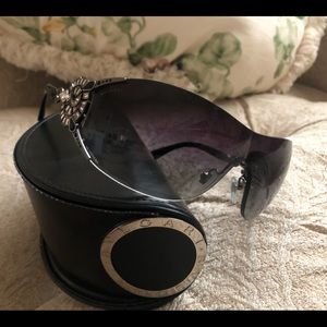 Bvlgari sunglasses with crystals
